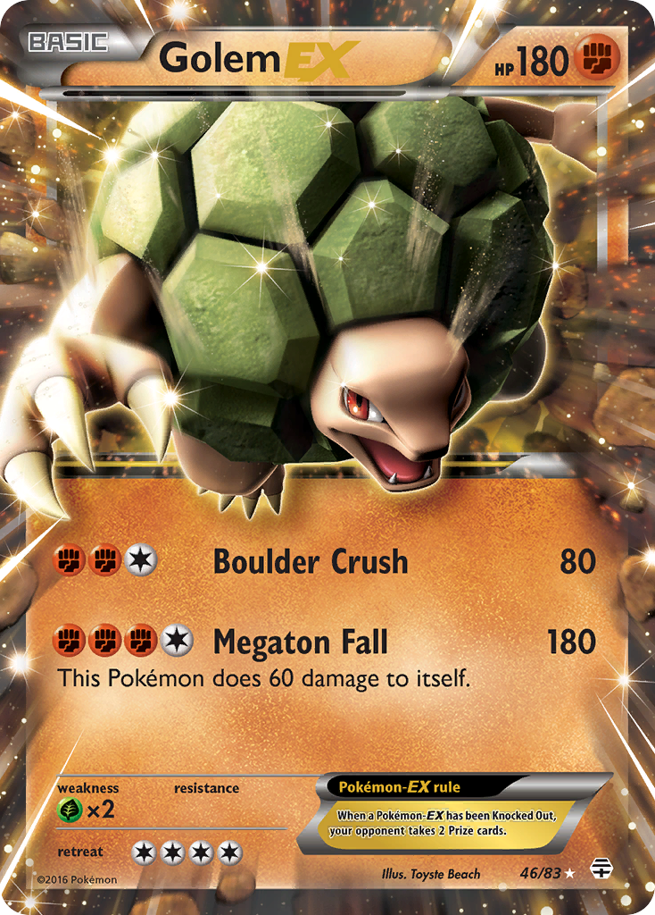 Golem EX (46/83) [XY: Generations] | The Time Vault CA