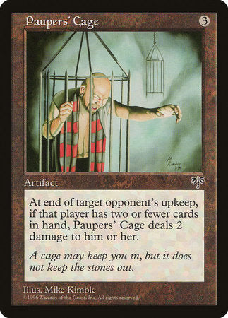 Paupers' Cage [Mirage] | The Time Vault CA