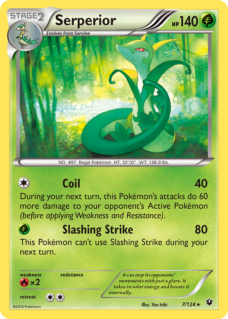 Serperior (7/124) [XY: Fates Collide] | The Time Vault CA