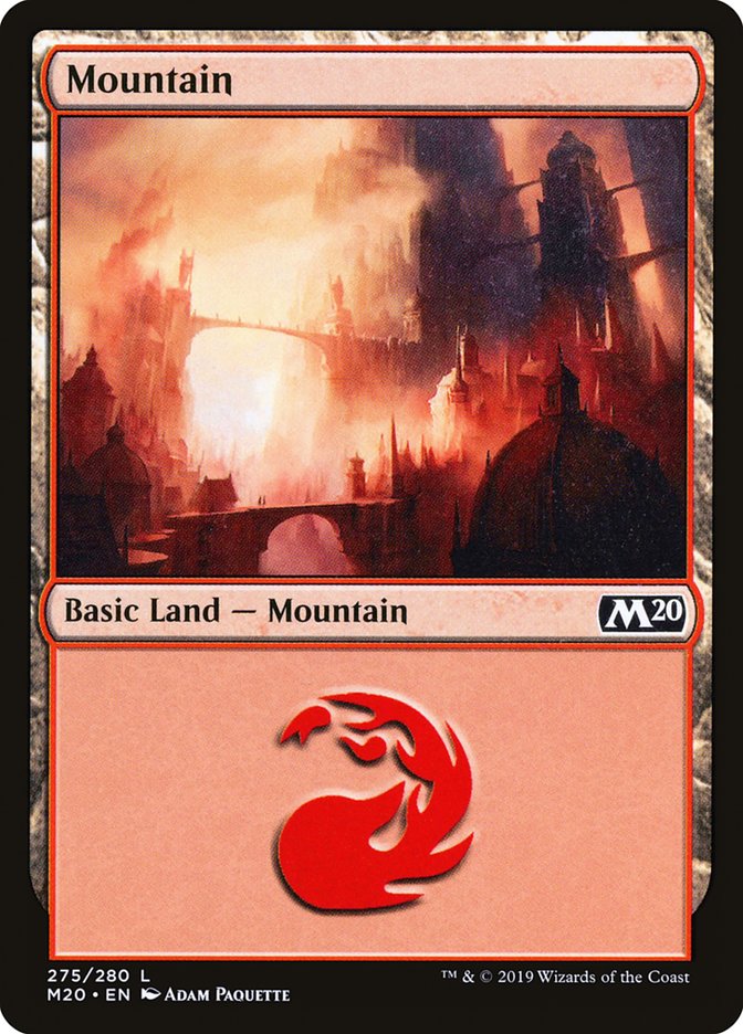 Mountain (#275) [Core Set 2020] | The Time Vault CA