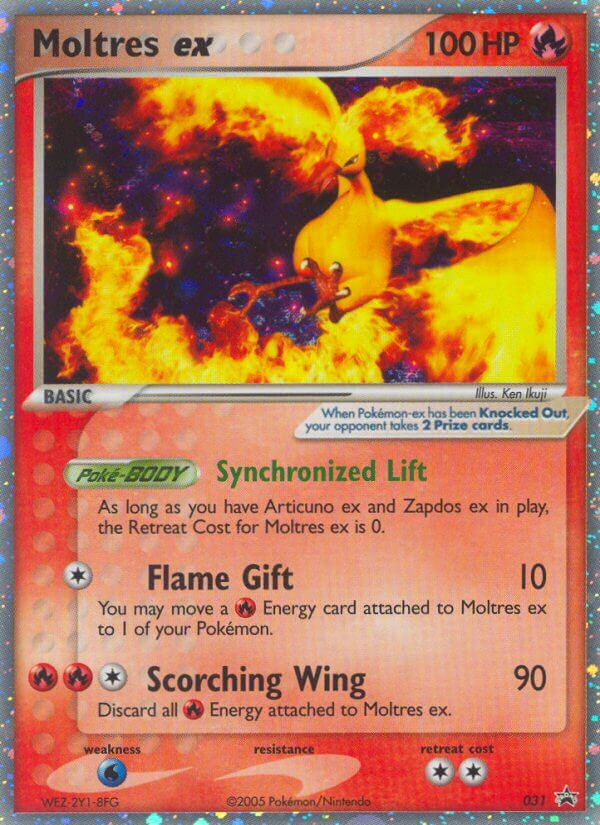 Moltres ex (031) [Nintendo: Black Star Promos] | The Time Vault CA