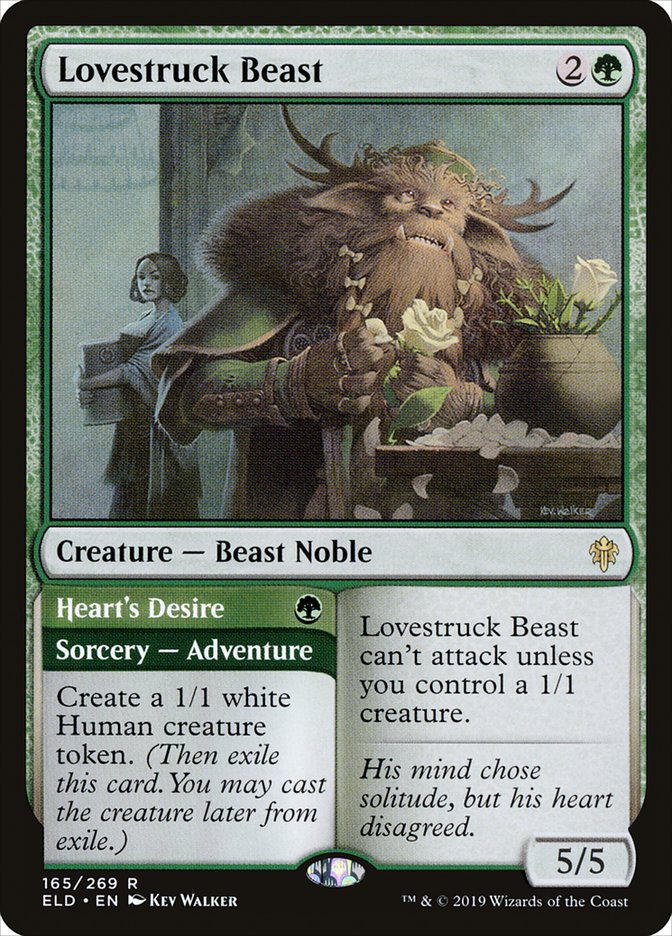 Lovestruck Beast // Heart's Desire [Throne of Eldraine] | The Time Vault CA