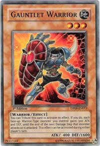 Gauntlet Warrior [DP09-EN013] Ultra Rare | The Time Vault CA