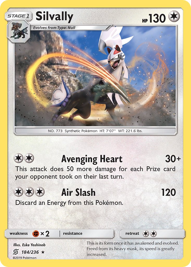 Silvally (184/236) (Theme Deck Exclusive) [Sun & Moon: Unified Minds] | The Time Vault CA