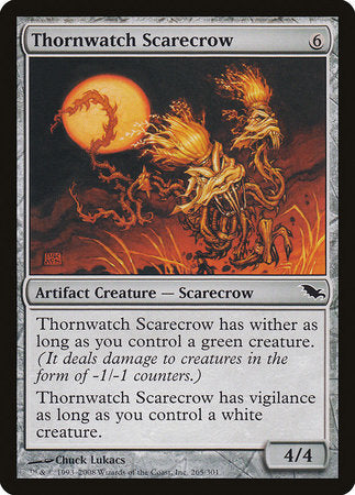 Thornwatch Scarecrow [Shadowmoor] | The Time Vault CA