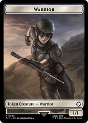 Radiation // Warrior Double-Sided Token [Fallout Tokens] | The Time Vault CA