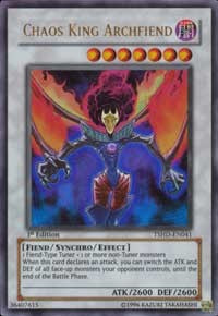 Chaos King Archfiend [TSHD-EN041] Ultra Rare | The Time Vault CA