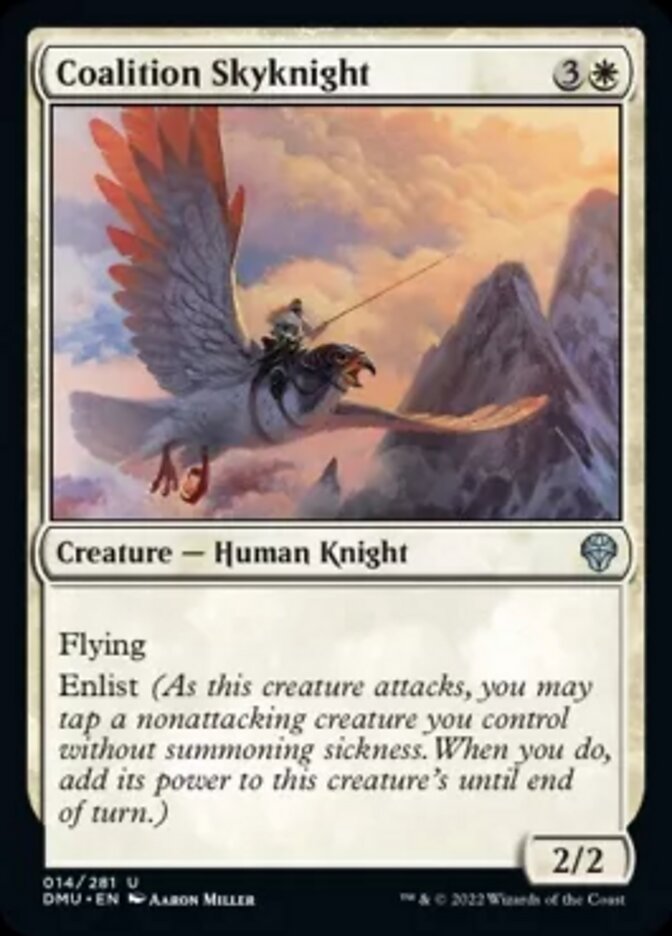 Coalition Skyknight [Dominaria United] | The Time Vault CA