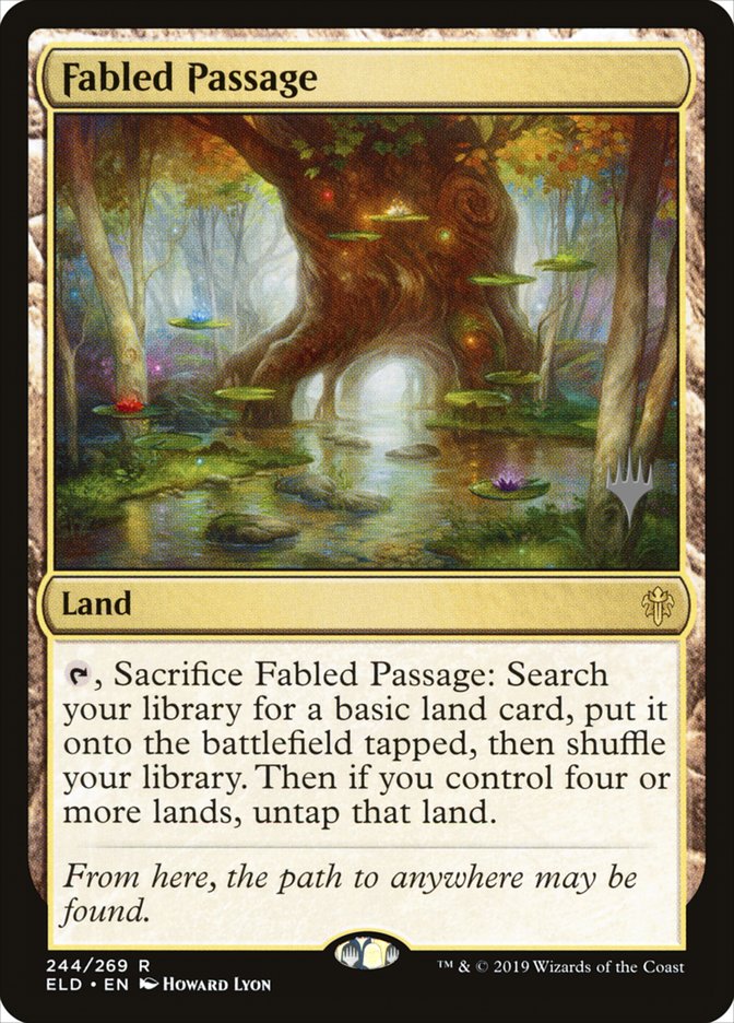 Fabled Passage (Promo Pack) [Throne of Eldraine Promos] | The Time Vault CA