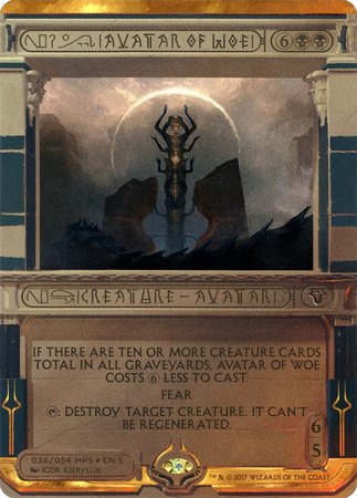 Avatar of Woe [Amonkhet Invocations] | The Time Vault CA