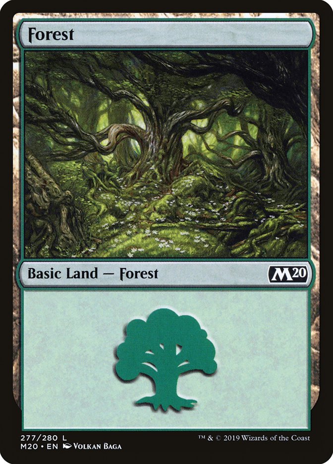 Forest (#277) [Core Set 2020] | The Time Vault CA