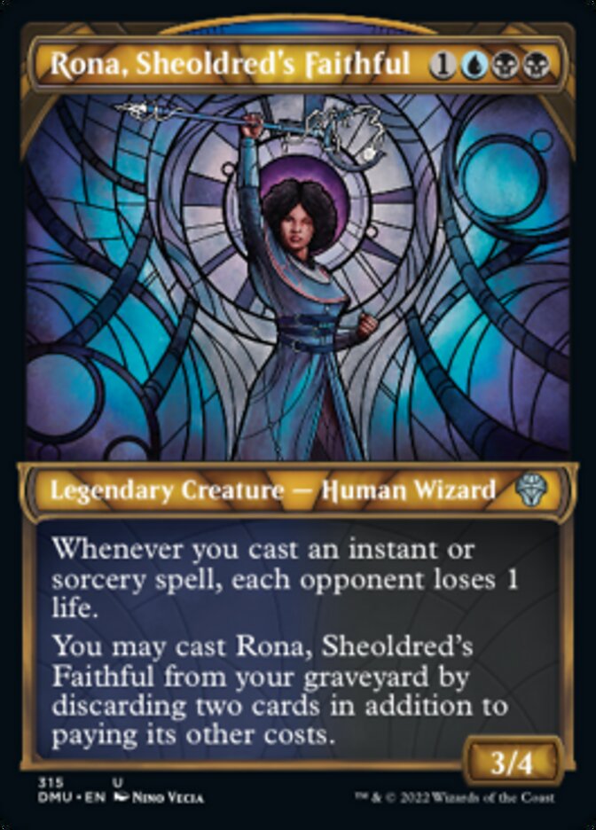 Rona, Sheoldred's Faithful (Showcase) [Dominaria United] | The Time Vault CA