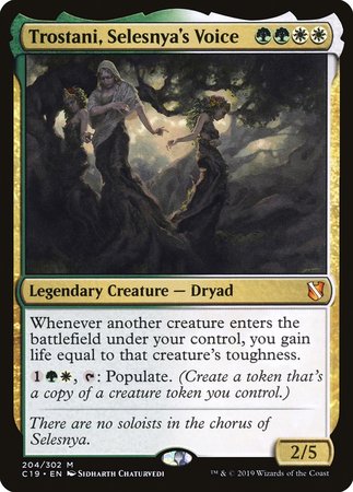 Trostani, Selesnya's Voice [Commander 2019] | The Time Vault CA