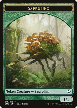 Saproling Token [Commander Anthology Volume II Tokens] | The Time Vault CA