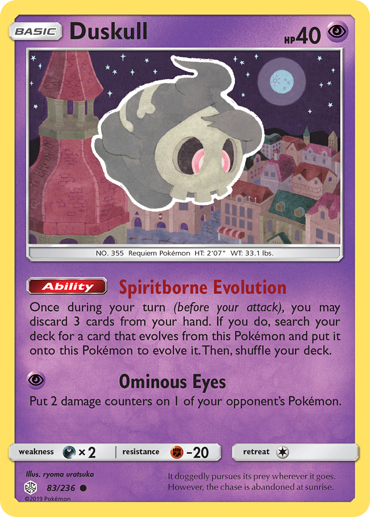 Duskull (83/236) [Sun & Moon: Cosmic Eclipse] | The Time Vault CA