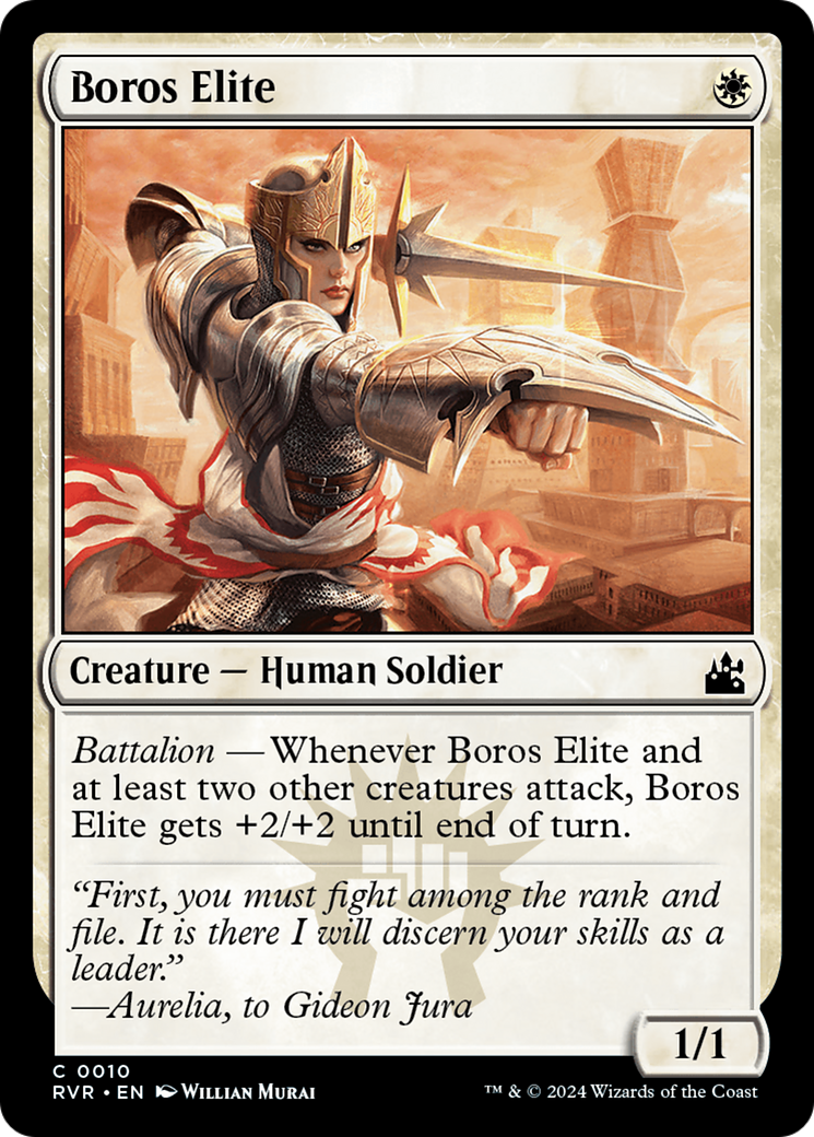 Boros Elite [Ravnica Remastered] | The Time Vault CA