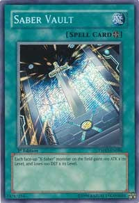 Saber Vault [TSHD-EN086] Secret Rare | The Time Vault CA