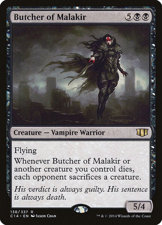 Butcher of Malakir [Commander 2014] | The Time Vault CA