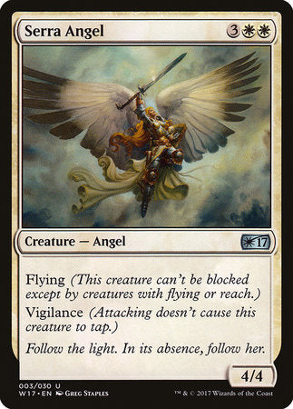 Serra Angel [Welcome Deck 2017] | The Time Vault CA