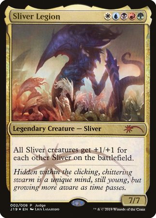 Sliver Legion [Judge Gift Cards 2019] | The Time Vault CA