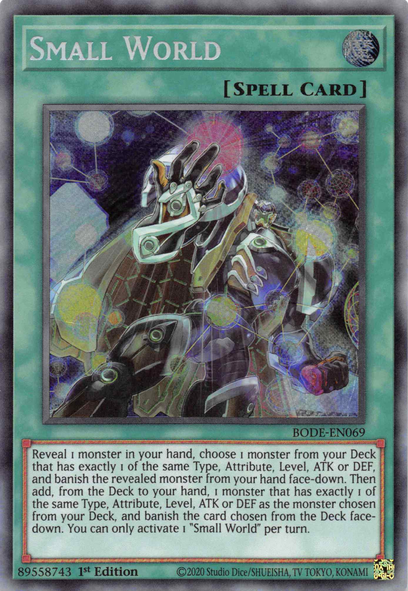 Small World [BODE-EN069] Secret Rare | The Time Vault CA