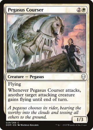 Pegasus Courser [Dominaria] | The Time Vault CA