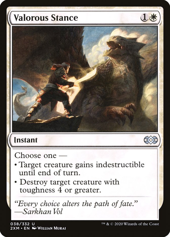 Valorous Stance [Double Masters] | The Time Vault CA