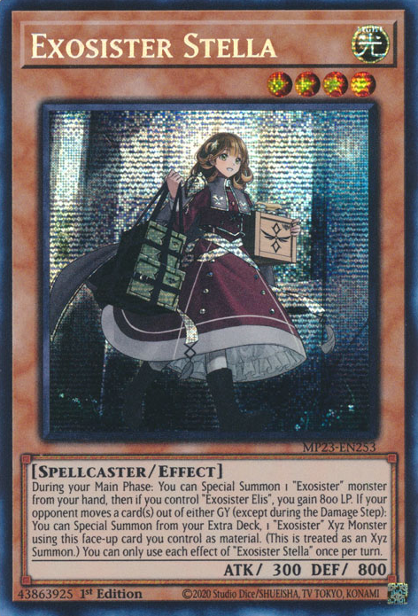 Exosister Stella [MP23-EN253] Prismatic Secret Rare | The Time Vault CA