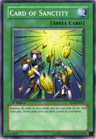 Card of Sanctity [TLM-EN037] Super Rare | The Time Vault CA