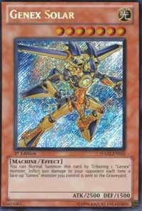 Genex Solar [HA02-EN010] Secret Rare | The Time Vault CA