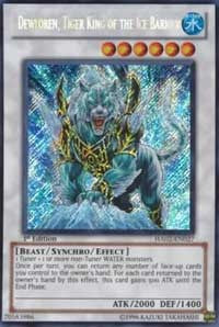 Dewloren, Tiger King of the Ice Barrier [HA02-EN027] Secret Rare | The Time Vault CA