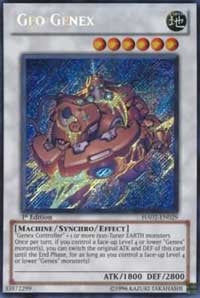 Geo Genex [HA02-EN029] Secret Rare | The Time Vault CA