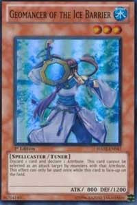 Geomancer of the Ice Barrier [HA02-EN047] Super Rare | The Time Vault CA