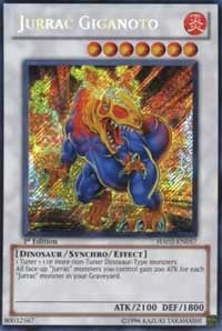 Jurrac Giganoto [HA02-EN057] Secret Rare | The Time Vault CA