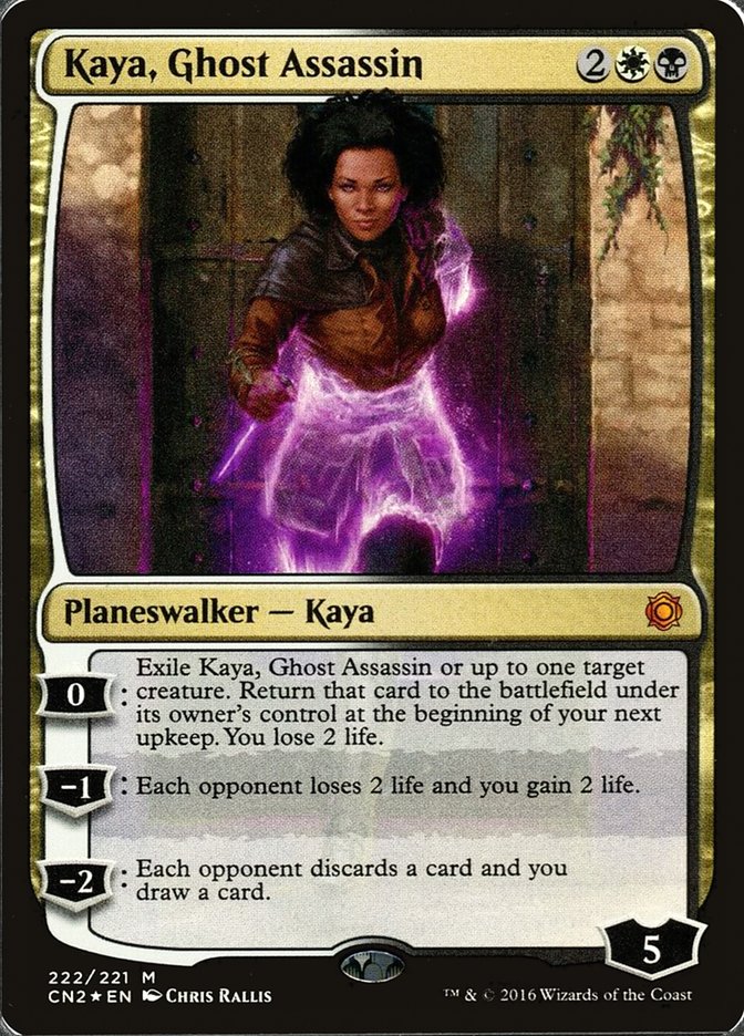 Kaya, Ghost Assassin (222/221) [Conspiracy: Take the Crown] | The Time Vault CA