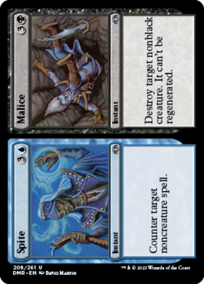 Spite // Malice [Dominaria Remastered] | The Time Vault CA