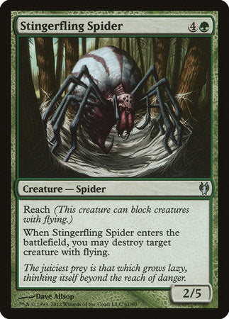 Stingerfling Spider [Duel Decks: Izzet vs. Golgari] | The Time Vault CA