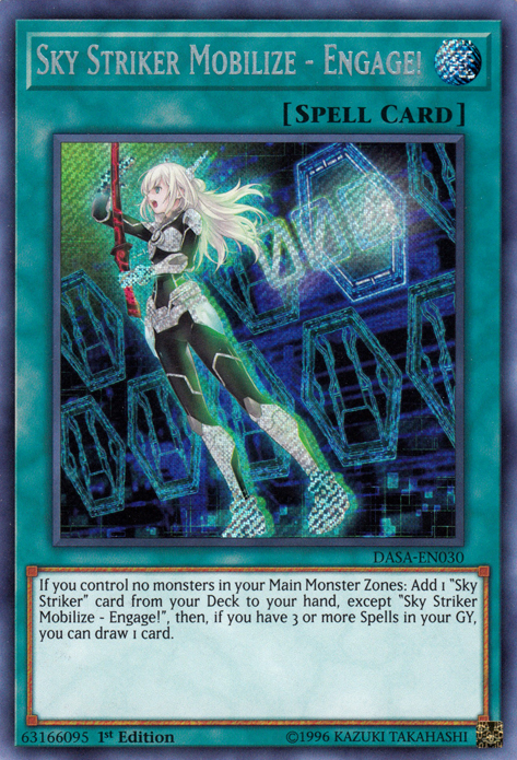 Sky Striker Mobilize - Engage! [DASA-EN030] Secret Rare | The Time Vault CA