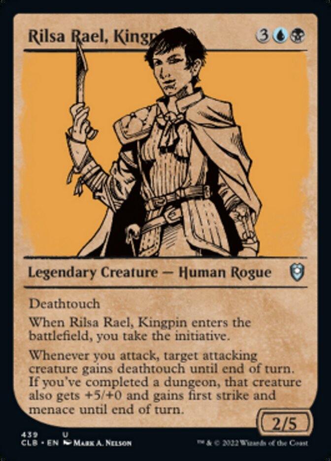 Rilsa Rael, Kingpin (Showcase) [Commander Legends: Battle for Baldur's Gate] | The Time Vault CA