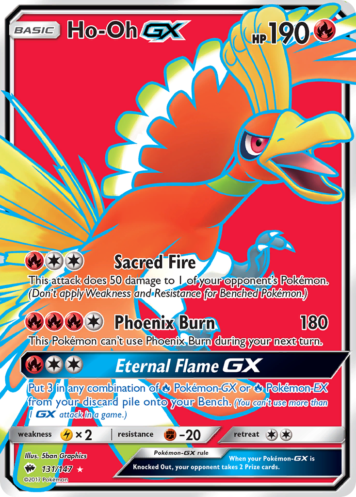 Ho-Oh GX (131/147) [Sun & Moon: Burning Shadows] | The Time Vault CA