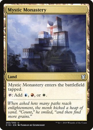 Mystic Monastery [Commander 2019] | The Time Vault CA