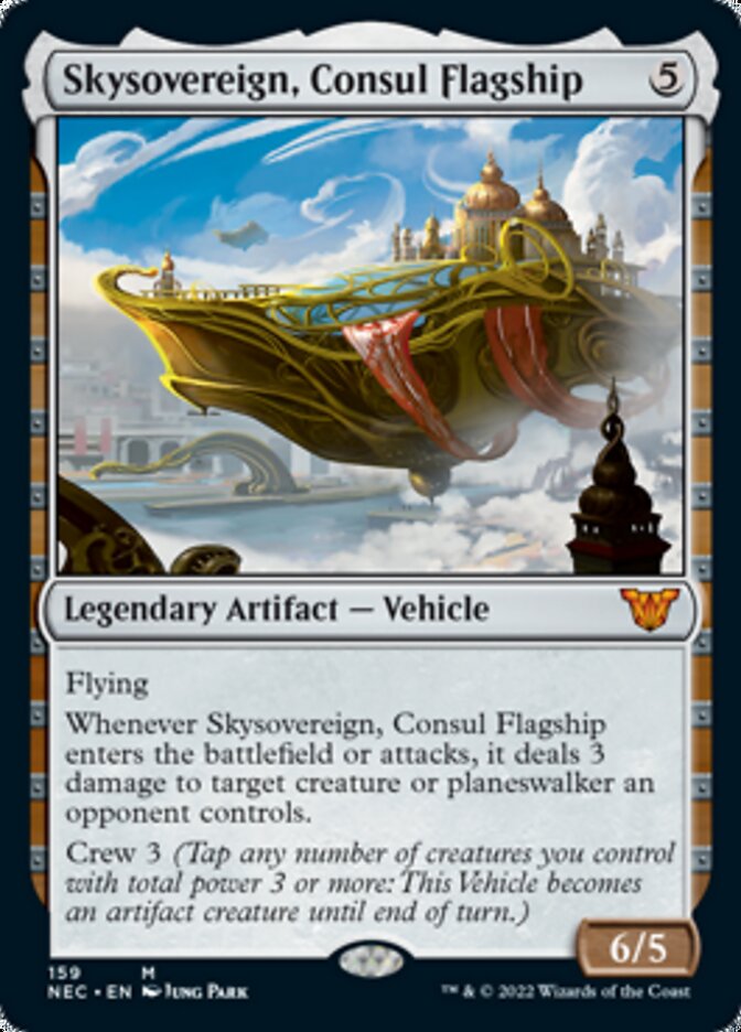 Skysovereign, Consul Flagship [Kamigawa: Neon Dynasty Commander] | The Time Vault CA