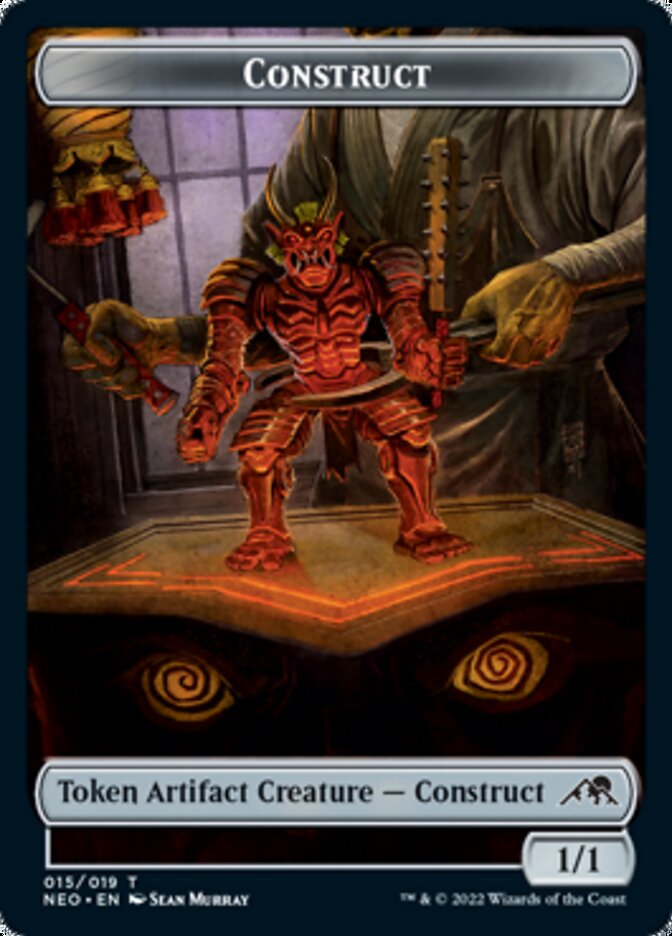 Construct Token (015) [Kamigawa: Neon Dynasty Tokens] | The Time Vault CA