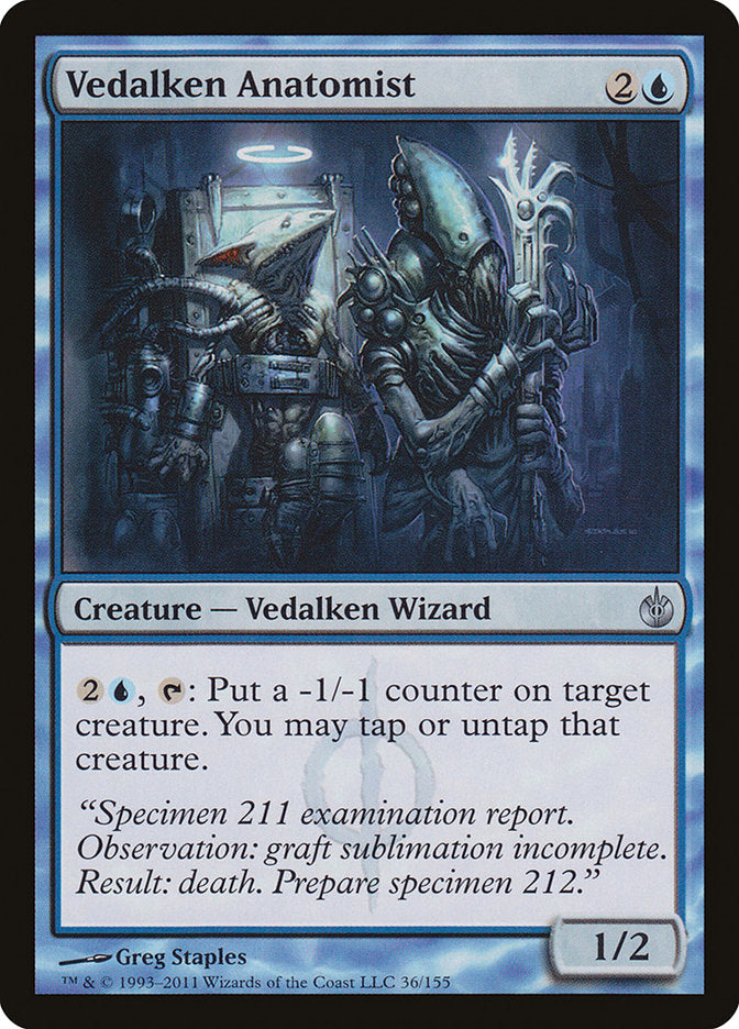 Vedalken Anatomist [Mirrodin Besieged] | The Time Vault CA