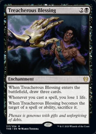 Treacherous Blessing [Theros Beyond Death] | The Time Vault CA