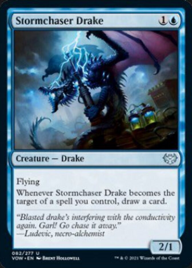 Stormchaser Drake [Innistrad: Crimson Vow] | The Time Vault CA