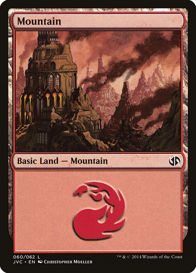 Mountain (60) [Duel Decks Anthology] | The Time Vault CA