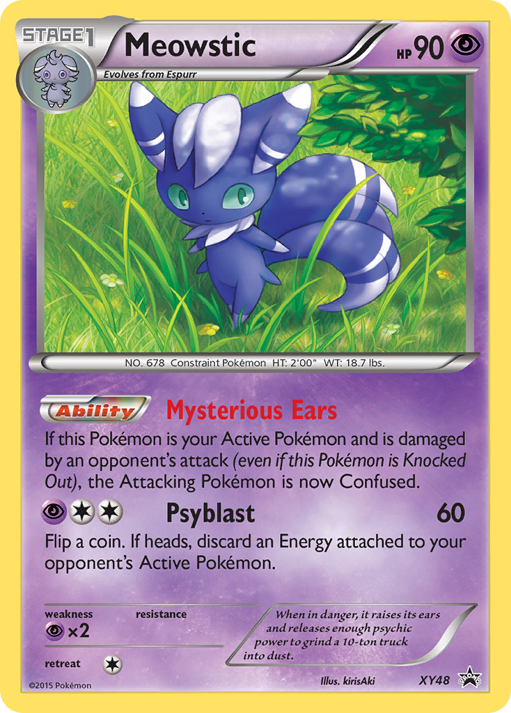 Meowstic (XY48) [XY: Black Star Promos] | The Time Vault CA