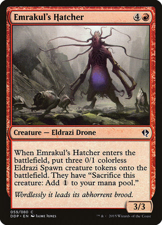 Emrakul's Hatcher [Duel Decks: Zendikar vs. Eldrazi] | The Time Vault CA