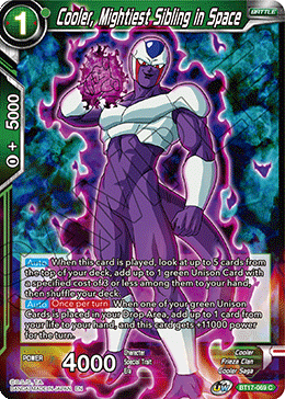 Cooler, Mightiest Sibling in Space (BT17-069) [Ultimate Squad] | The Time Vault CA
